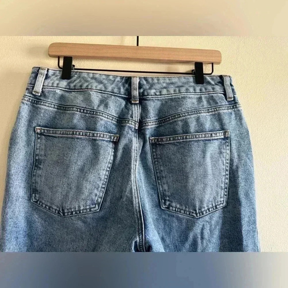 Talbots High Waist Straight Ankle Jeans Newport Wash Size 10P - Picture 10 of 13